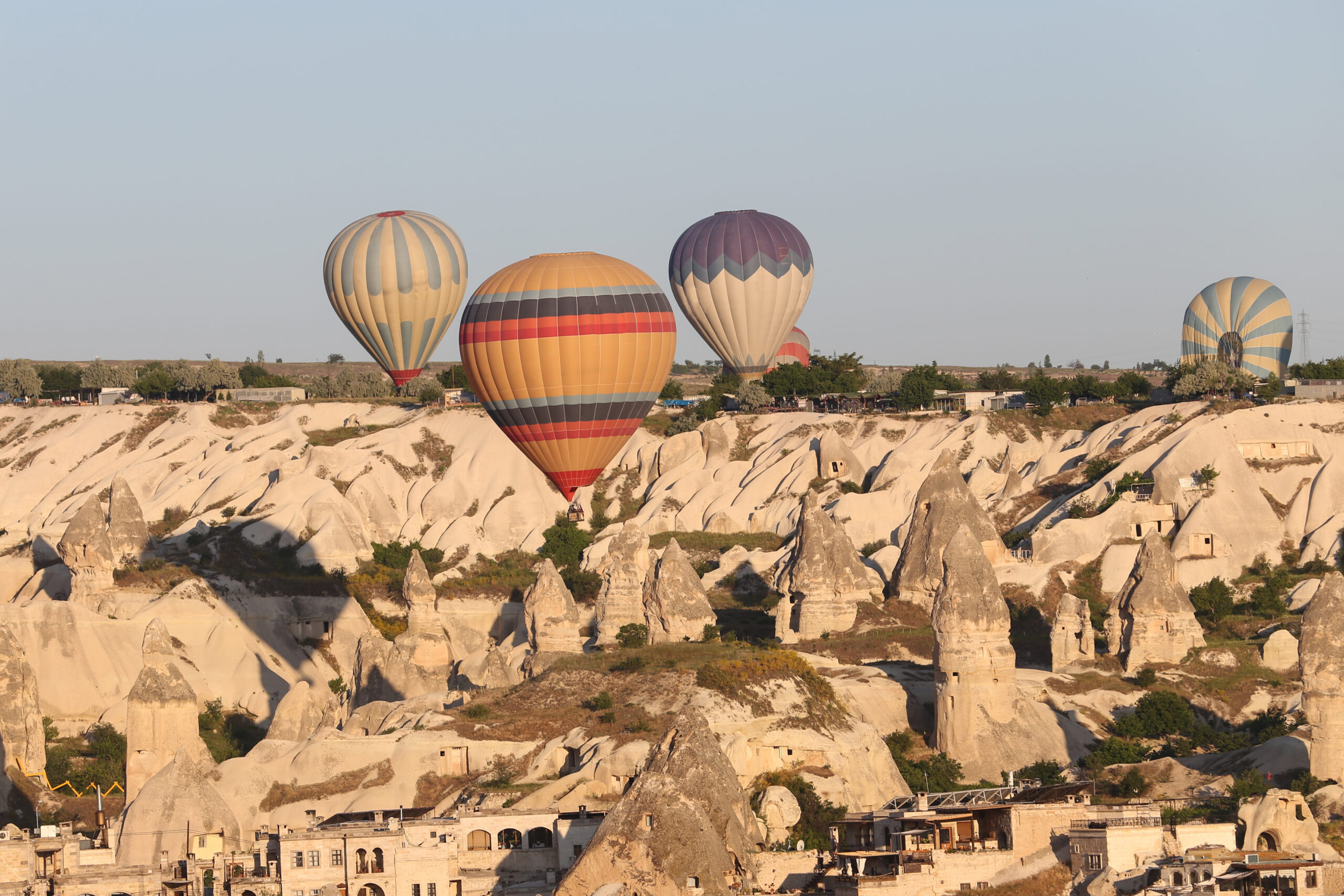 Luftballoner over Göreme