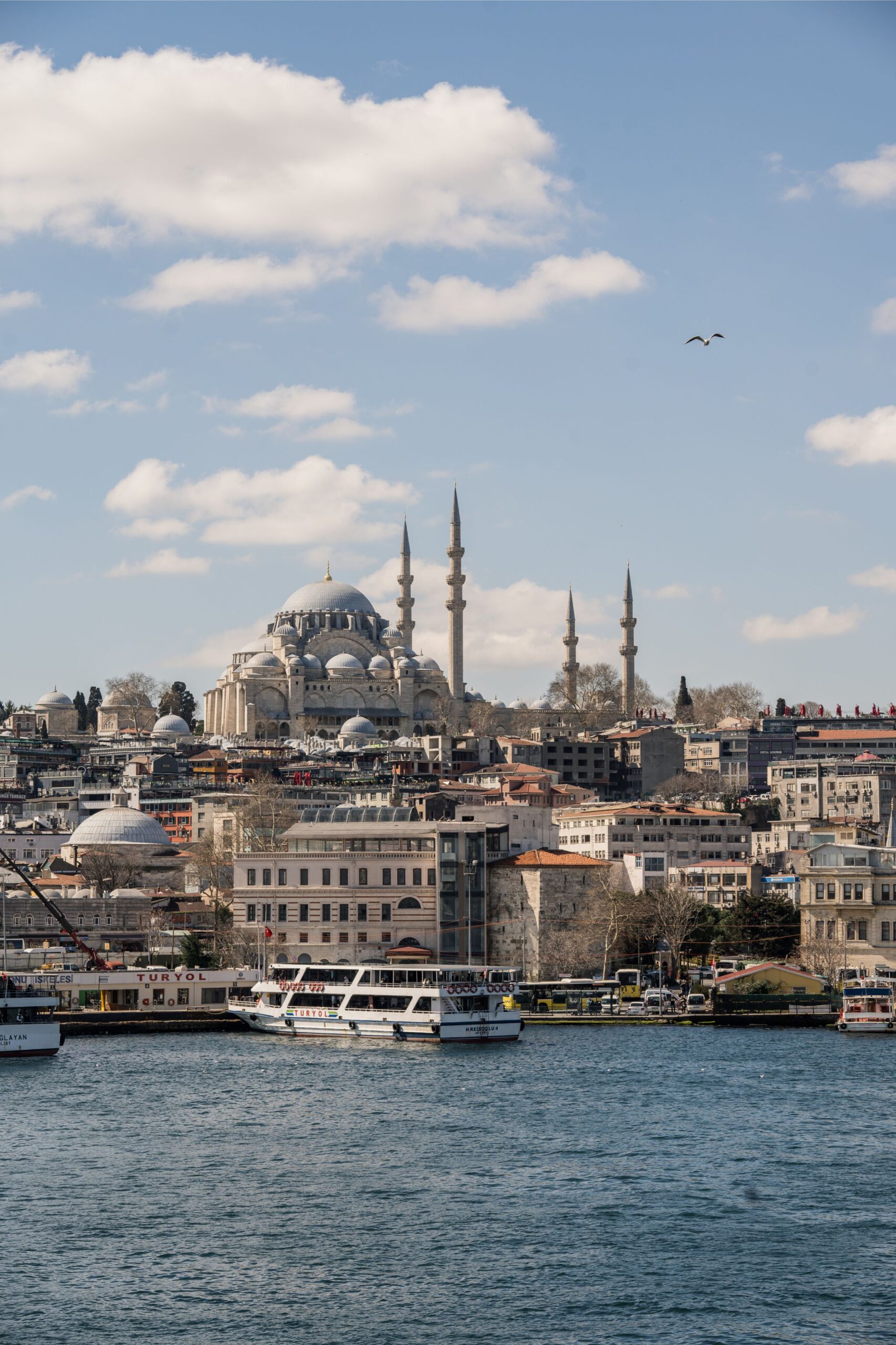 view-istanbul-from-water Wine bottle lantern - Image 1